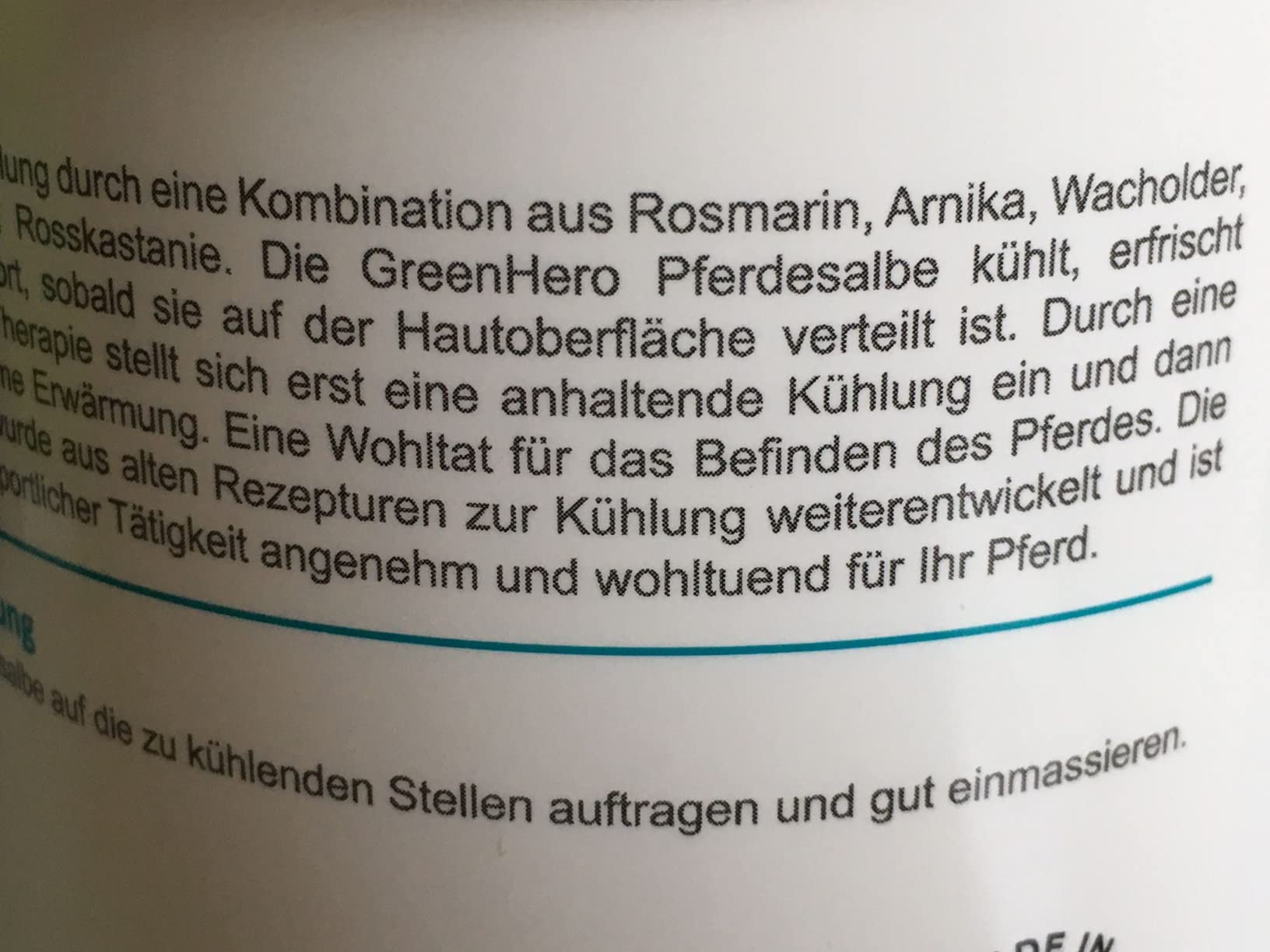 Riecht nach Kräutern