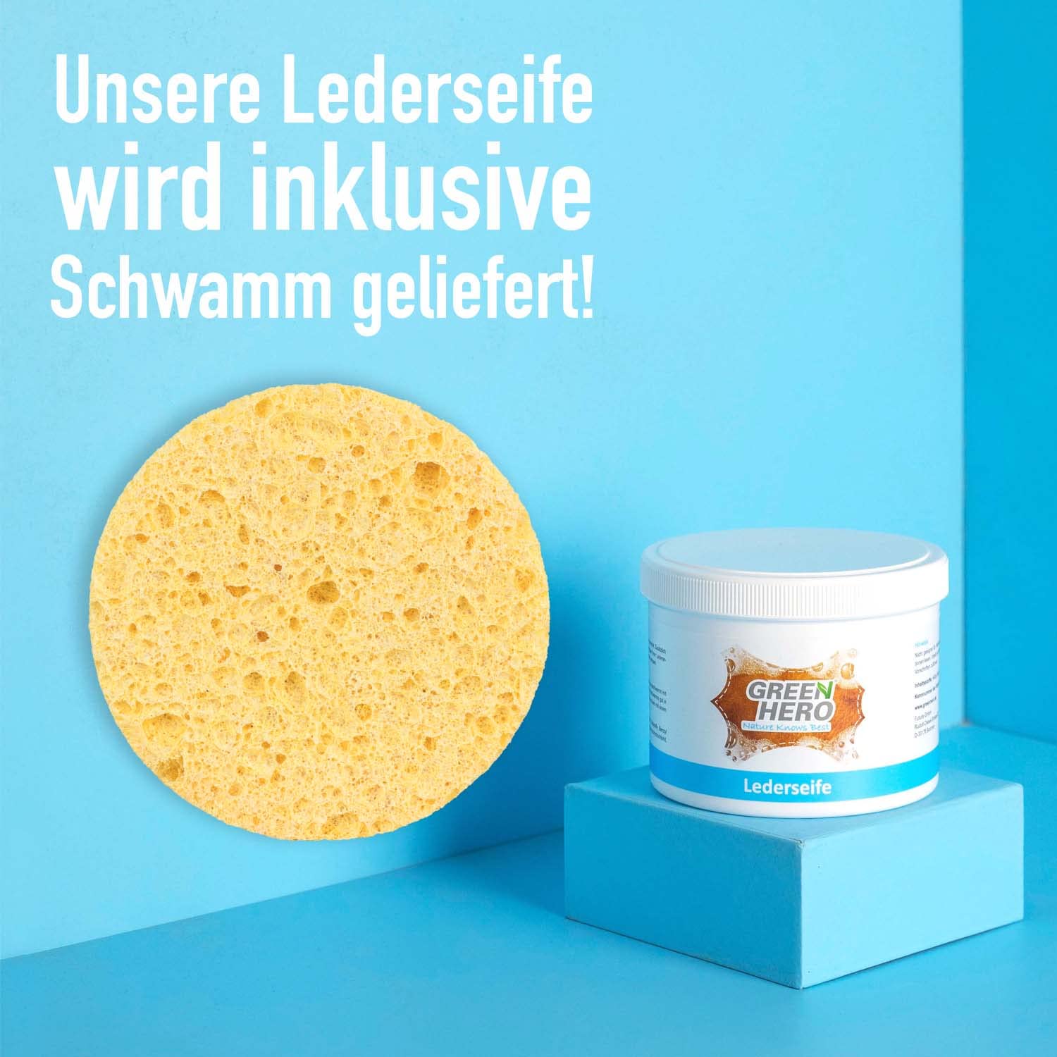 greenhero-lederseife-lederreiniger-500-ml-mit-schwamm image 5