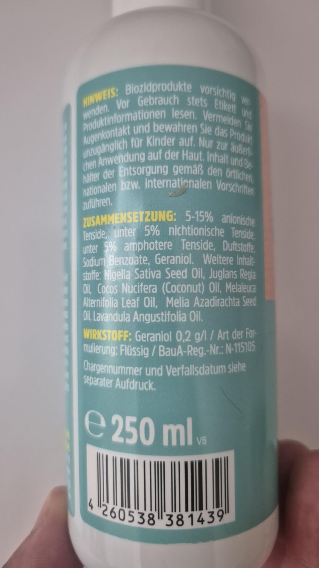 Gute Dosierung