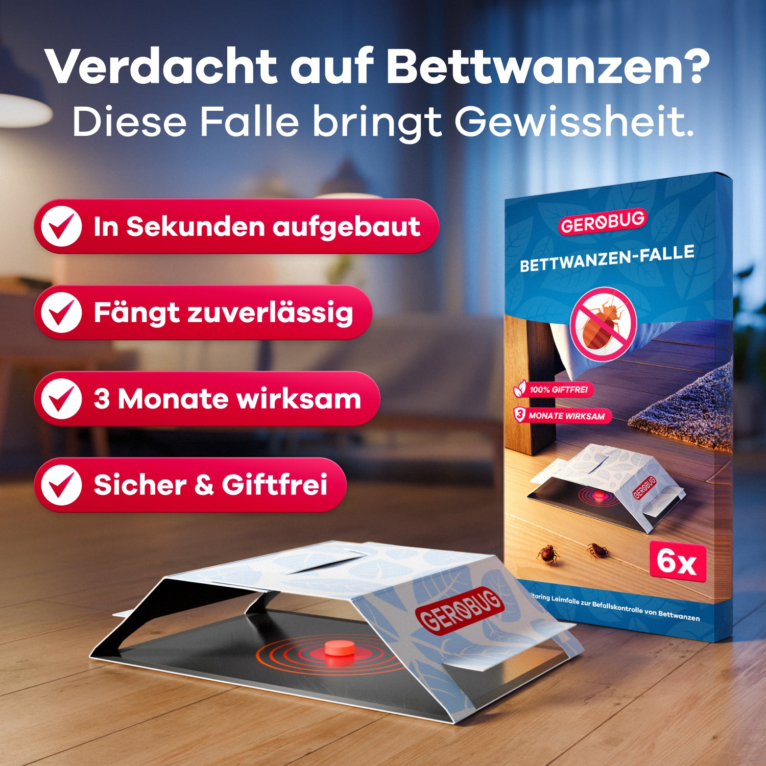 gerobug-bettwanzen-bettwanzen-falle-6-fallen-fr-hwarnsystem image 2
