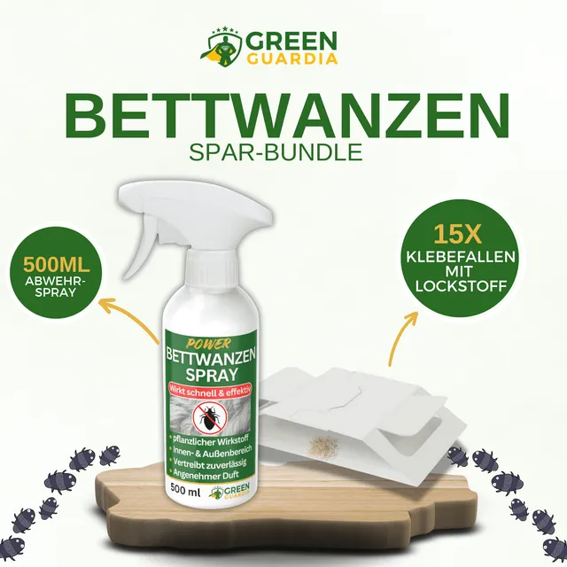 green-guardia-papier-fallen-bettwanzen-bundle-soforthilfe-500ml-15-st image 1