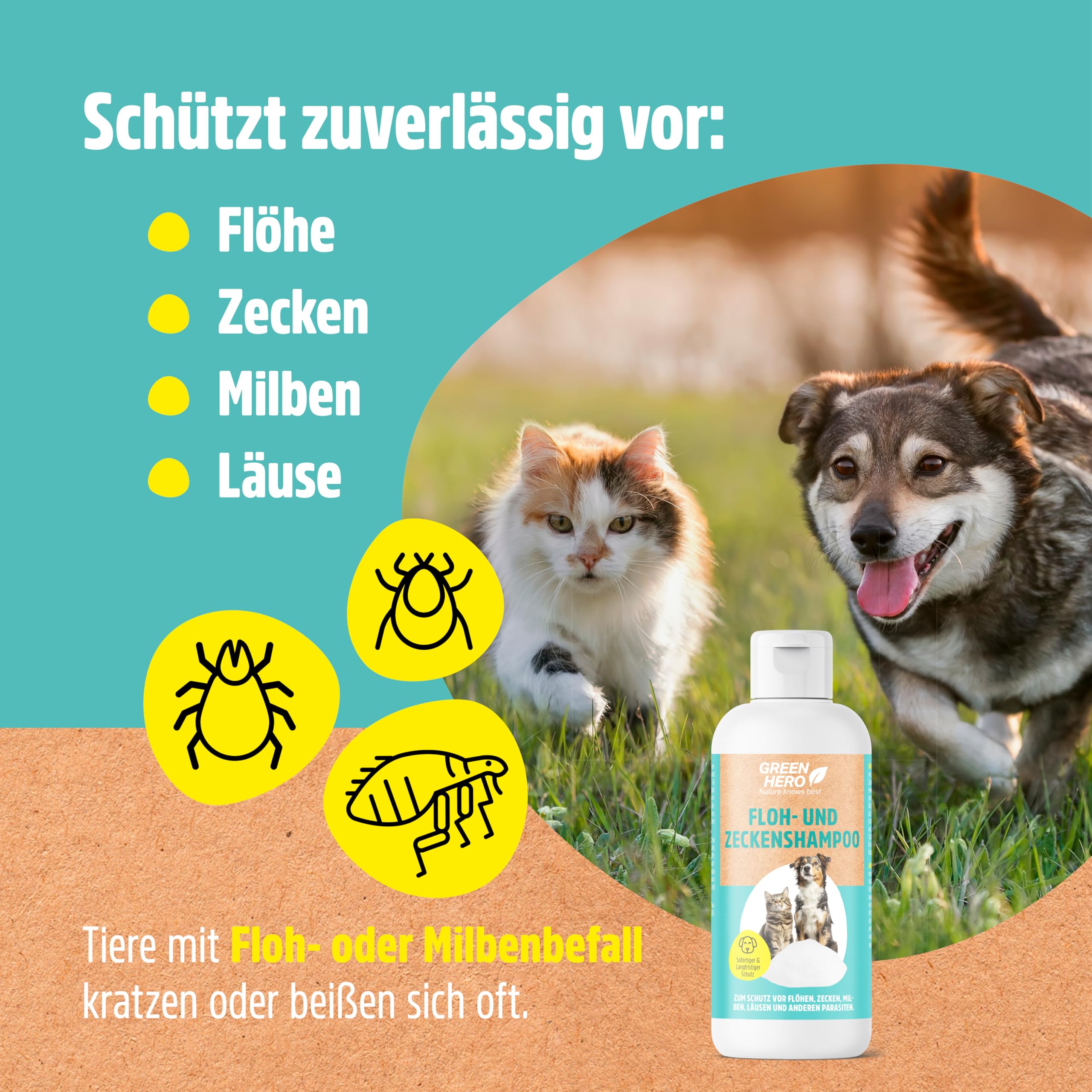 greenhero-haustiere-flohshampoo-zeckenshampoo-hund-katze-250-ml-geraniol image 3