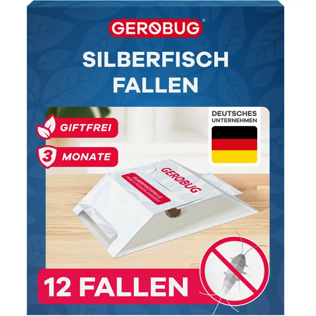 gerobug-silberfisch-falle-leimfalle-giftfrei-12-st-ck-papierfische image 1