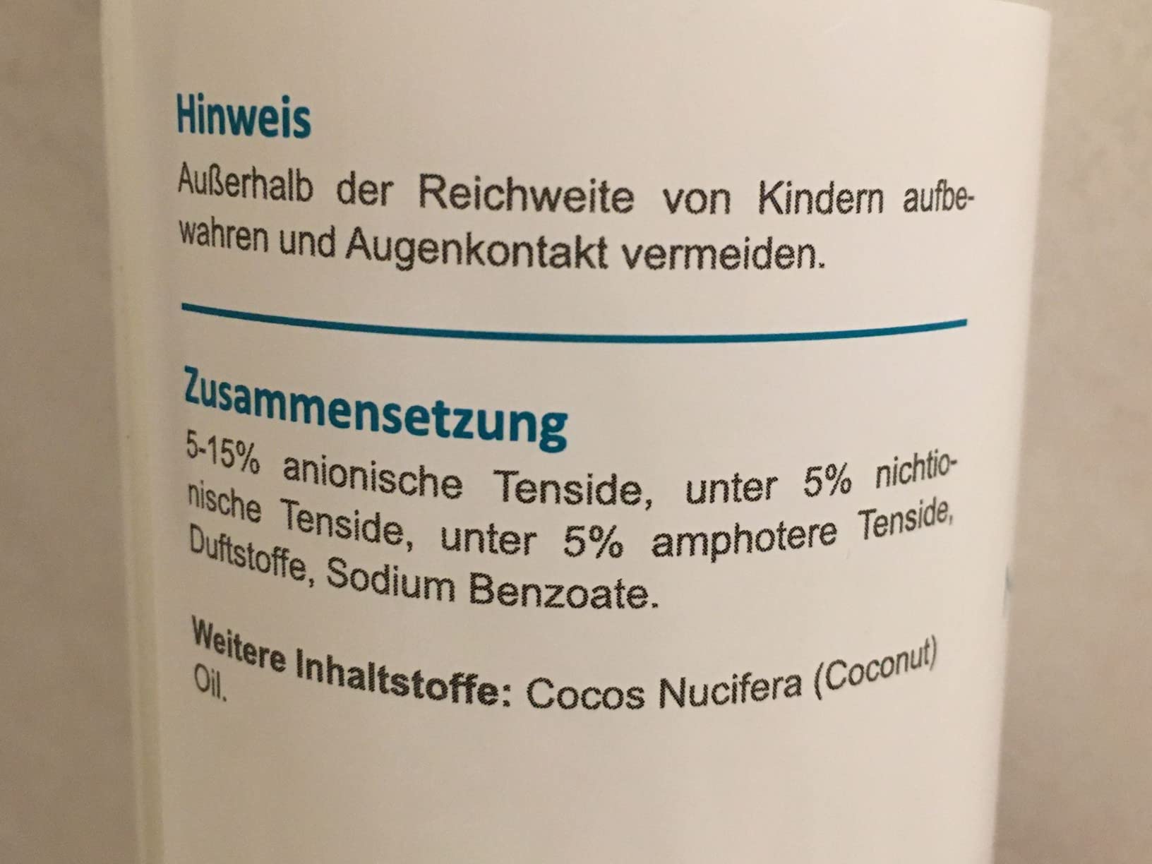 Fell glänzt