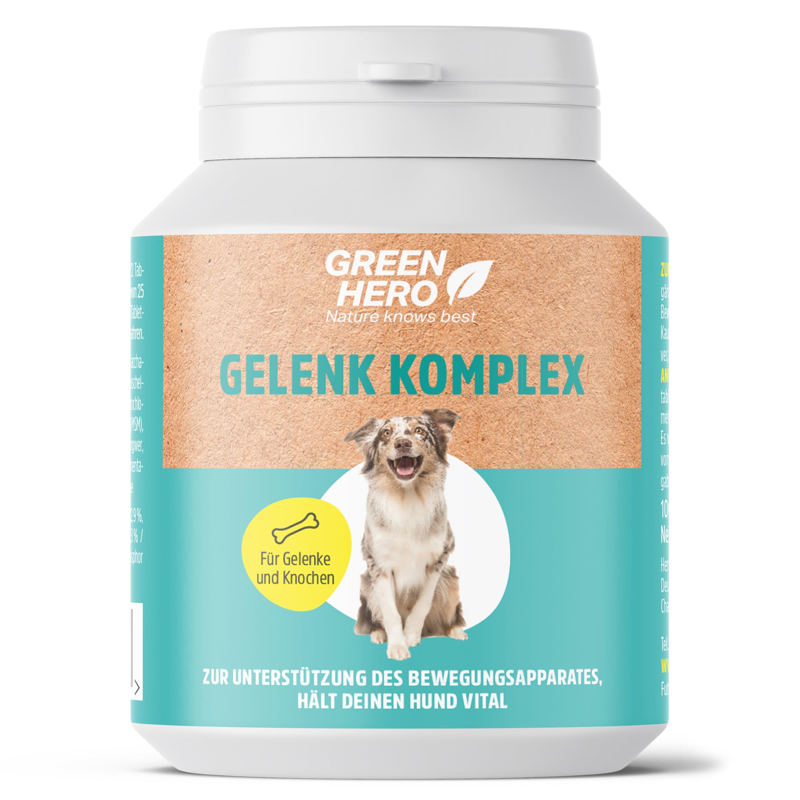 greenhero-haustiere-gelenktabletten-hund-100-st-ck-gr-nlippmuschel image 1