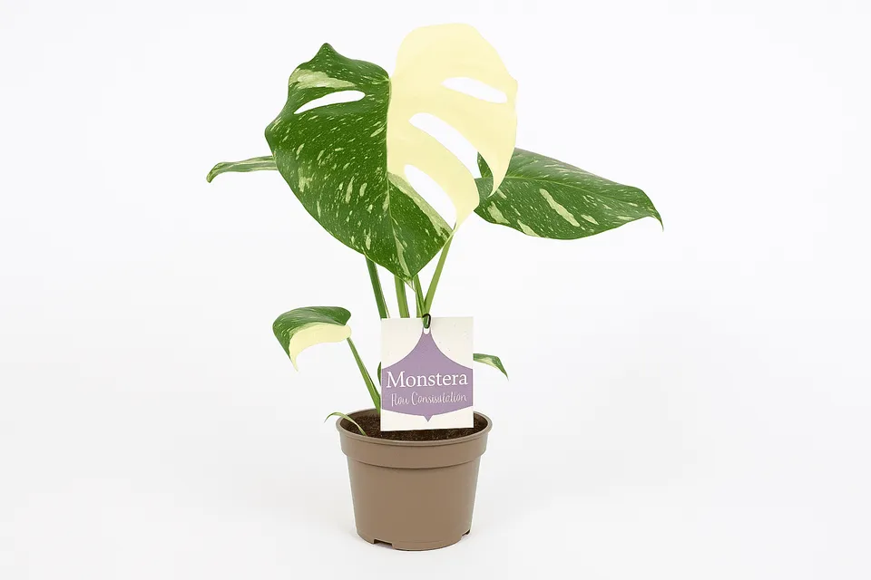green-guardia-unsere-pflanzen-monstera-thai-constellation-zimmerpflanze-30cm-pan image 1