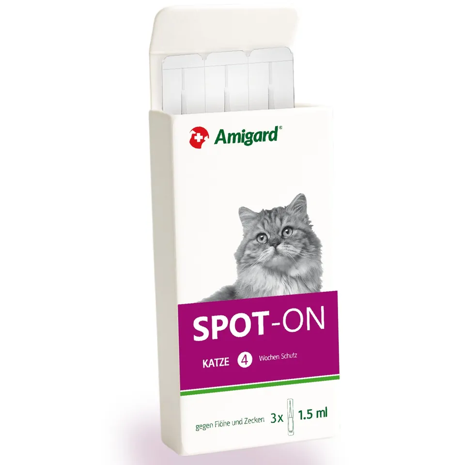 amigard-spot-on-katzen-dreierpack-gegen-zecken-pflanzlich image 1