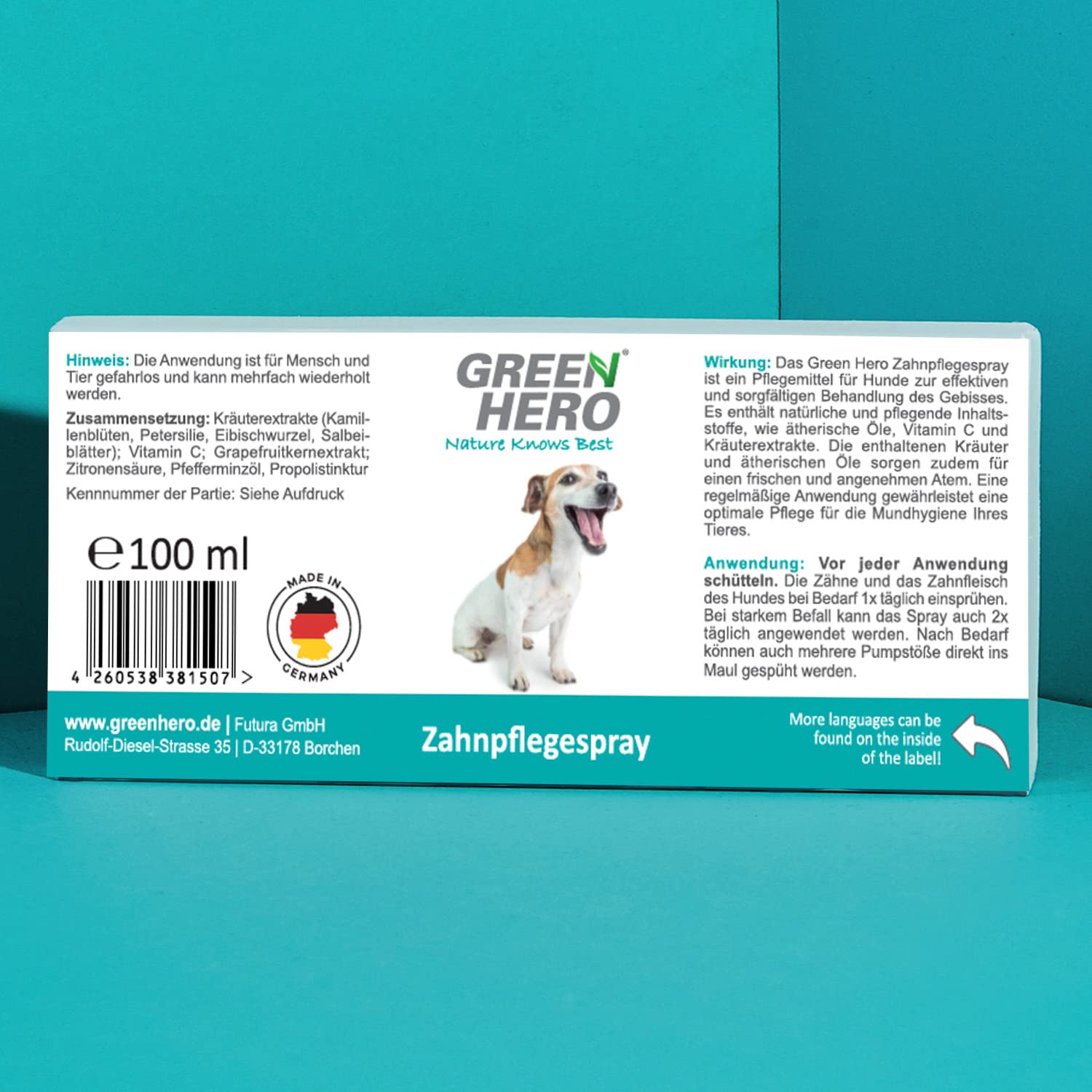 greenhero-haustiere-zahnpflegespray-hund-100-ml-kamille image 5