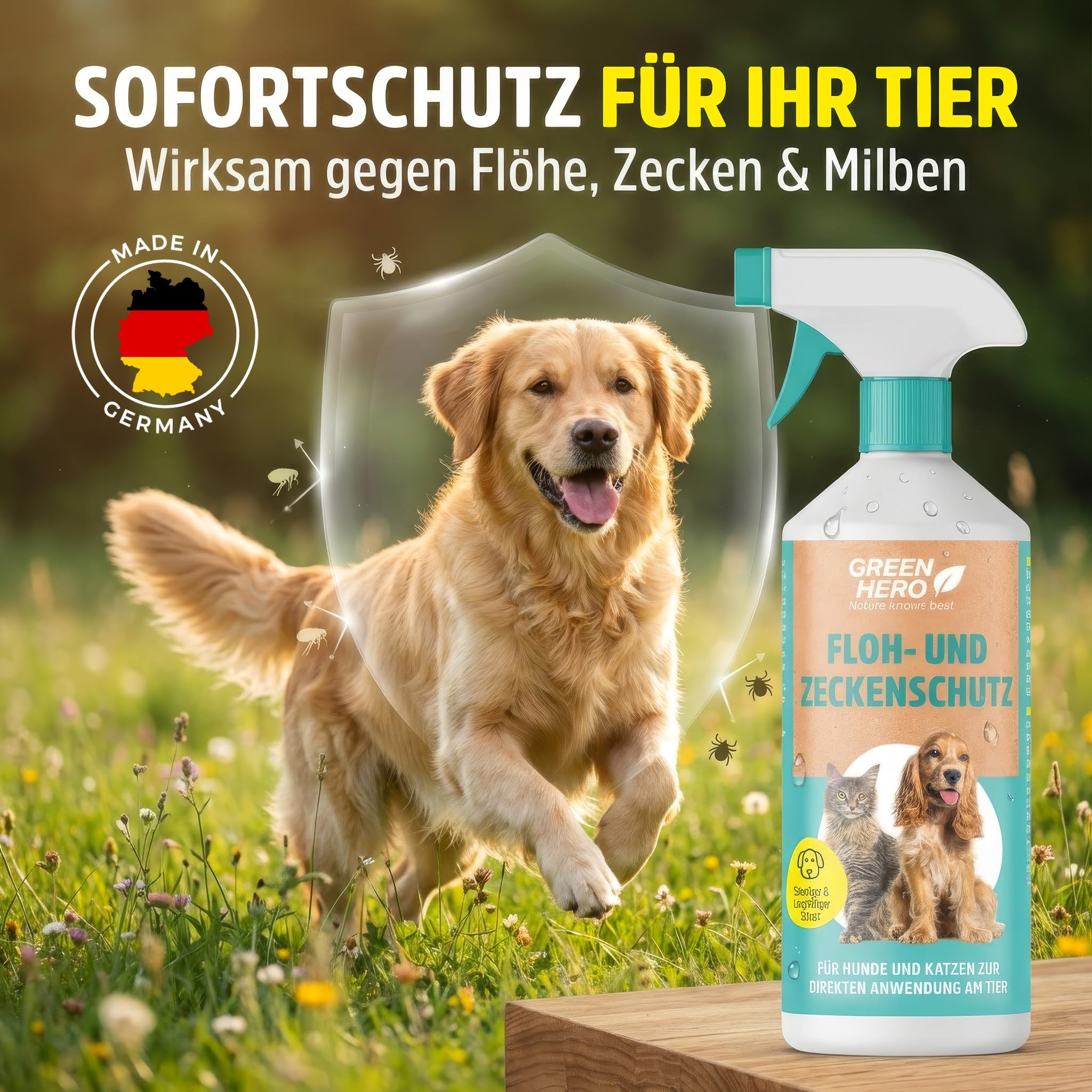 greenhero-haustiere-floh-und-zeckenspray-500-ml-geraniol image 2