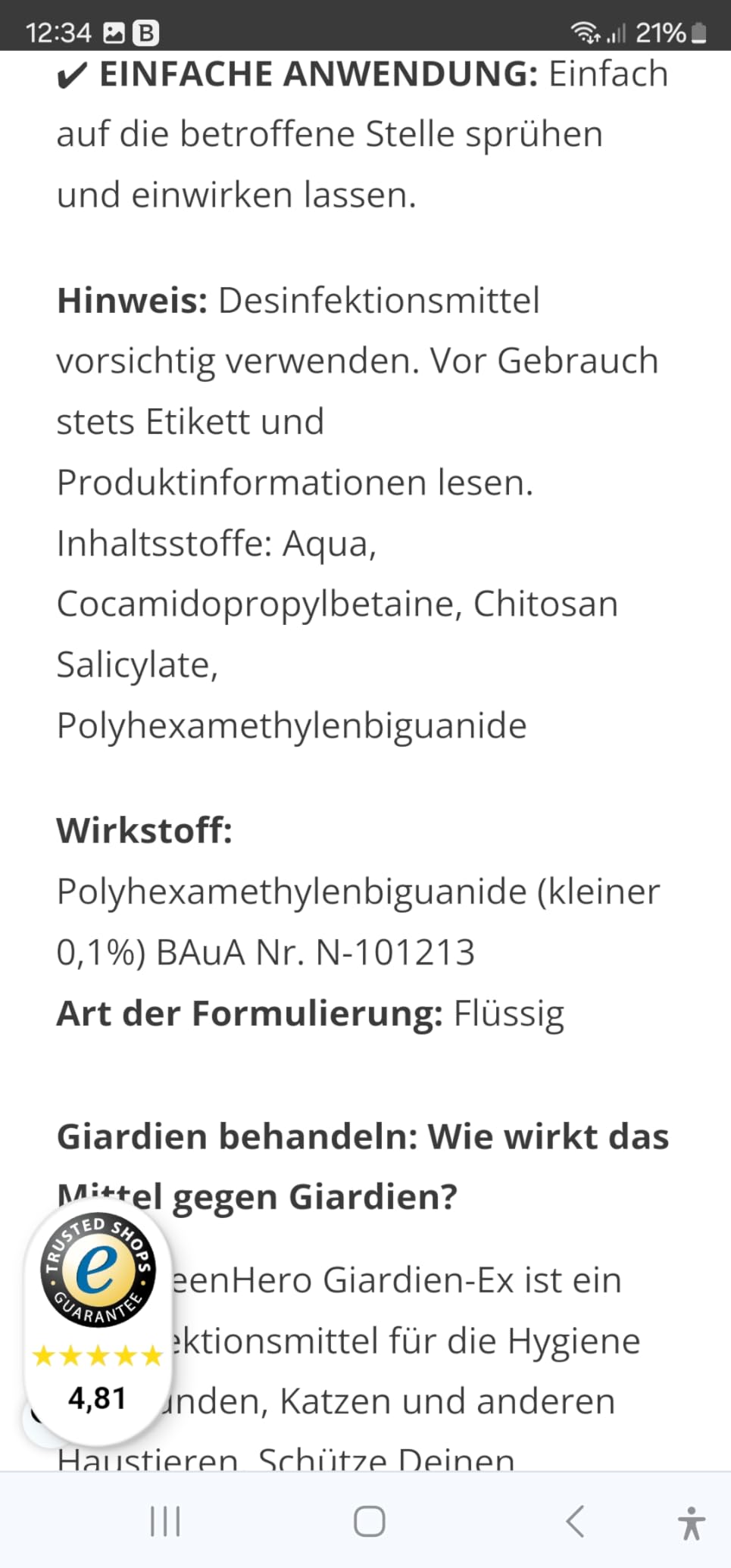 Sprühnebel fein