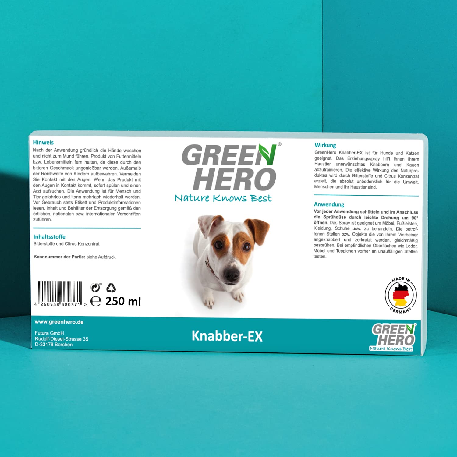 greenhero-knabber-ex-anti-knabber-spray-hund-katze-250-ml-bitter image 5