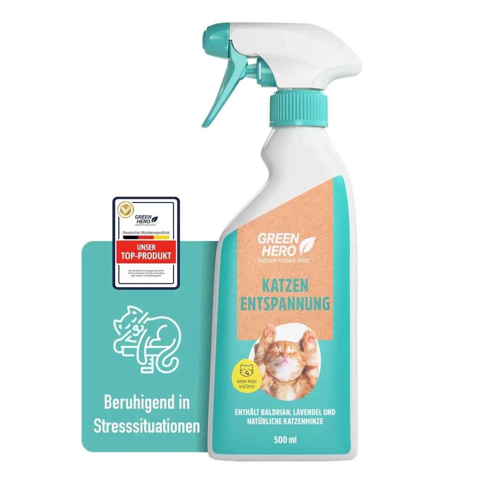 greenhero-haustiere-entspannungsspray-katze-500-ml-baldrian image 1