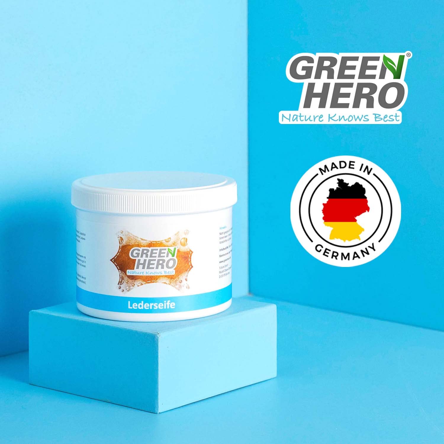 greenhero-lederseife-lederreiniger-500-ml-mit-schwamm image 3