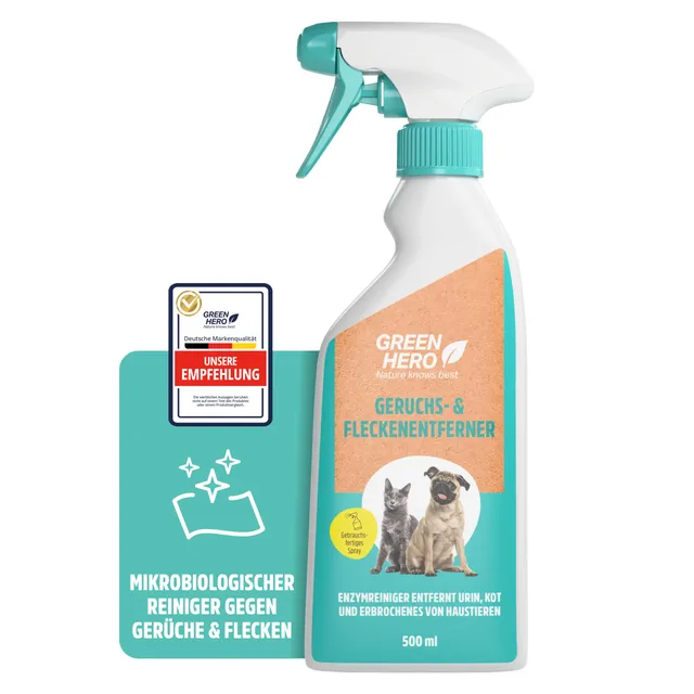 greenhero-hygiene-geruchsentferner-fleckenentferner-500-ml-enzym image 1