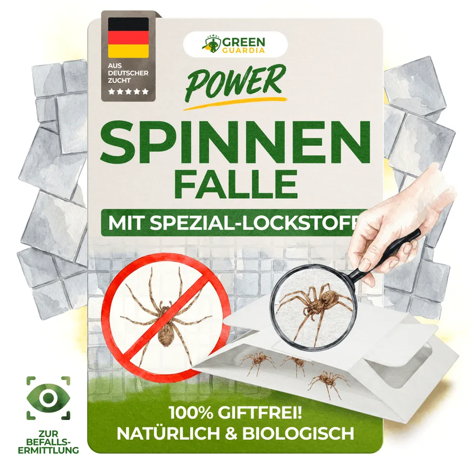green-guardia-mehrweg-fallen-spinnen-falle-3x-mit-lockstoff image 1
