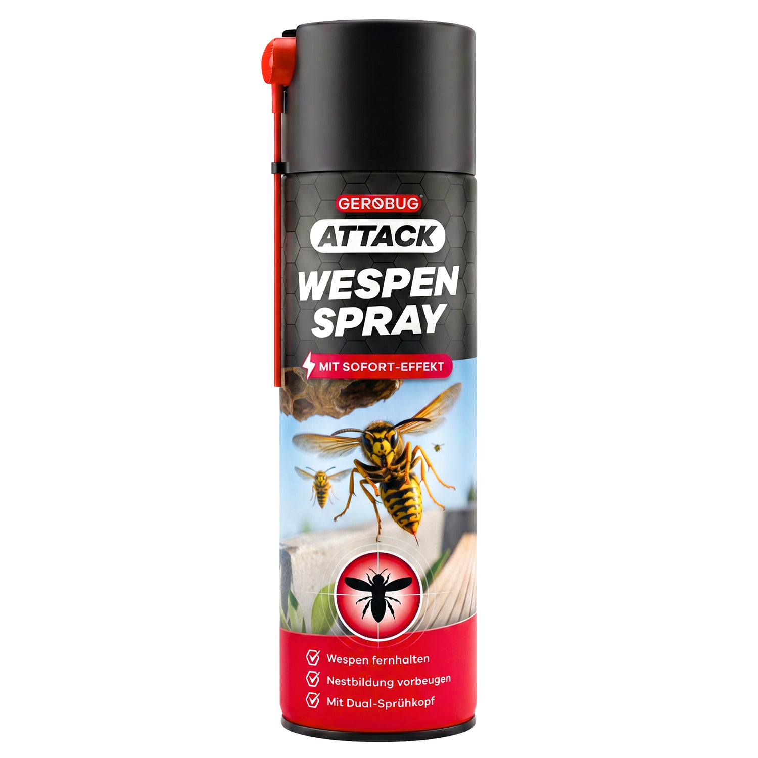 gerobug-wespen-attack-spray-500-ml-f-r-terrasse-mit-4-wochen-schutz image 1