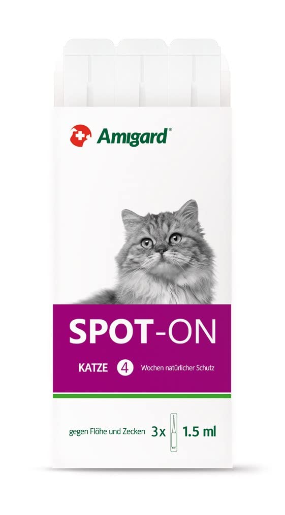 amigard-spot-on-katzen-dreierpack-gegen-zecken-pflanzlich image 2