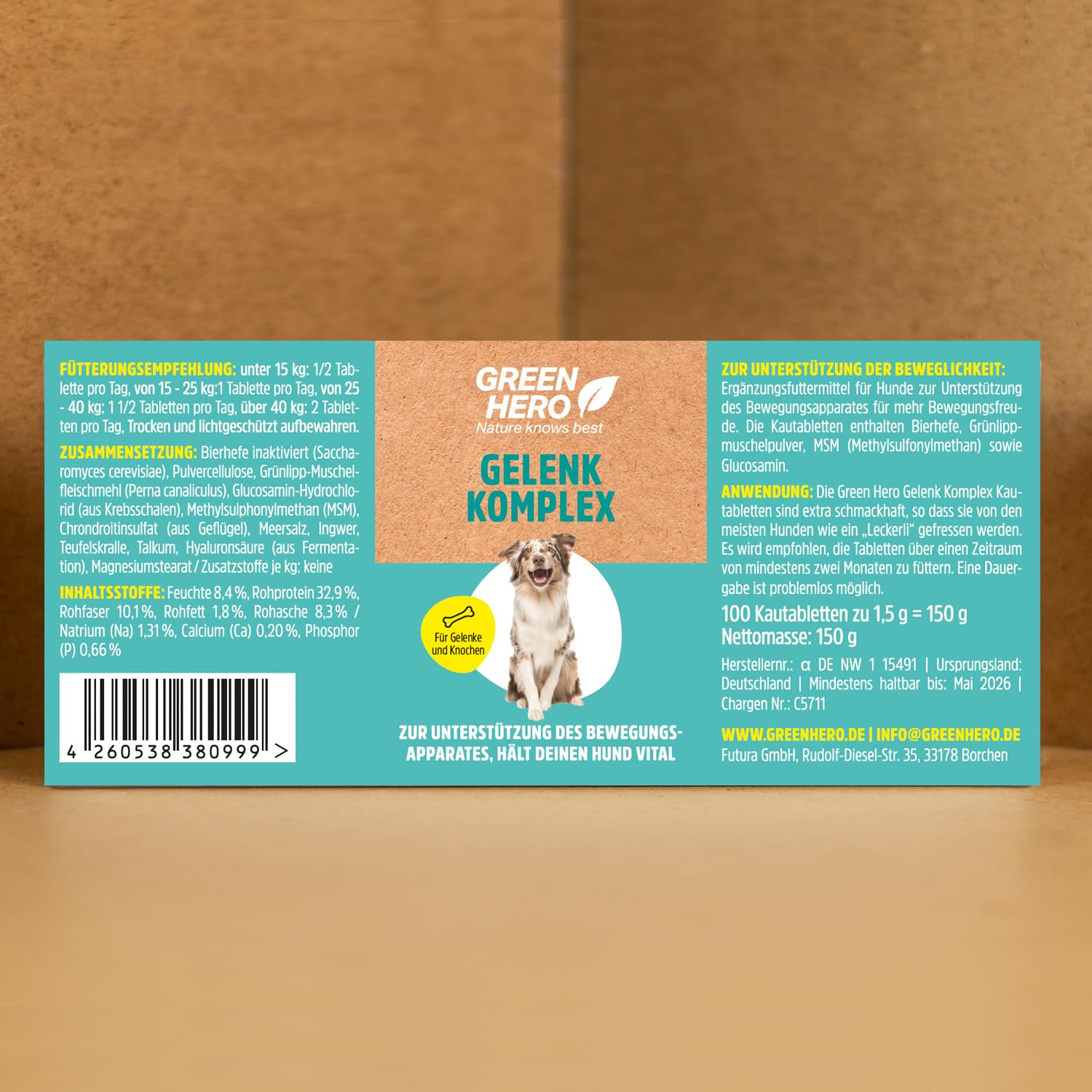 greenhero-haustiere-gelenktabletten-hund-100-st-ck-gr-nlippmuschel image 5
