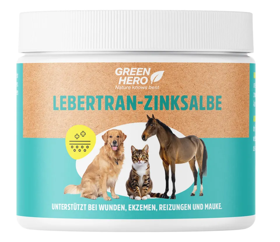 greenhero-haustiere-lebertran-zinksalbe-wundsalbe-500-g image 1