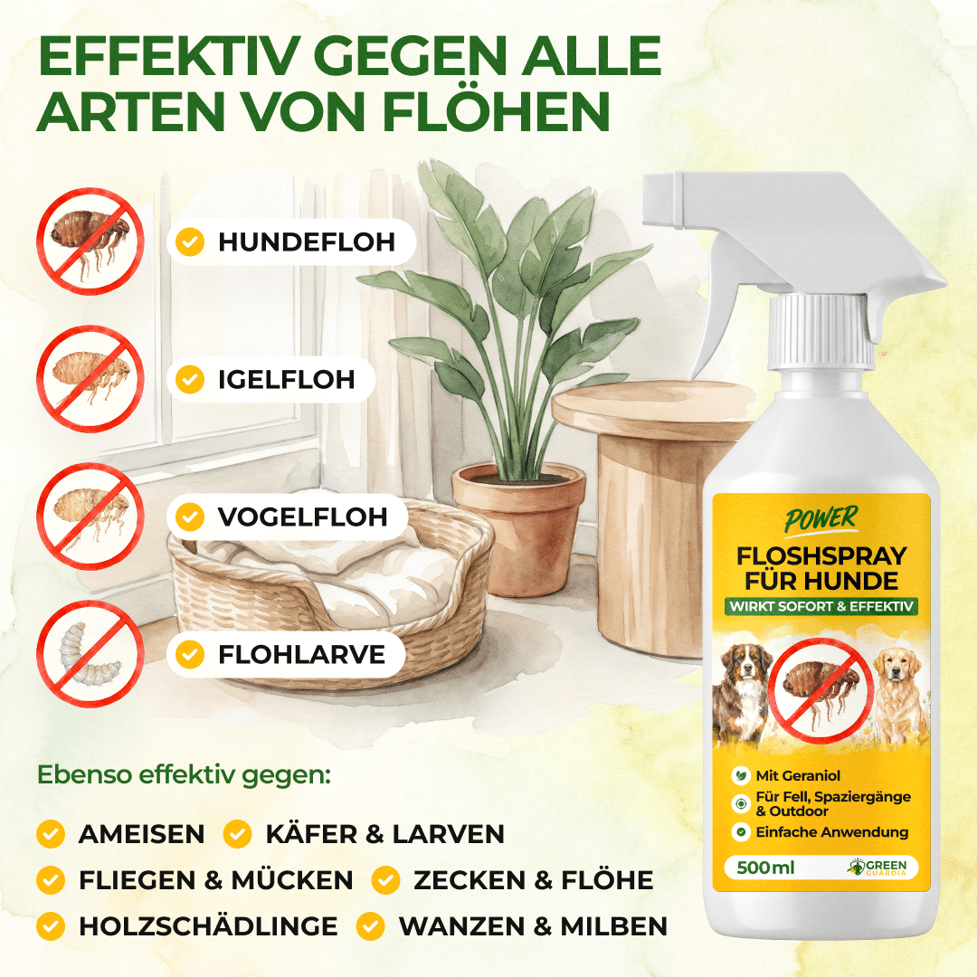 green-guardia-floh-abwehrspray-hund-fellspray-500ml-geraniol image 2